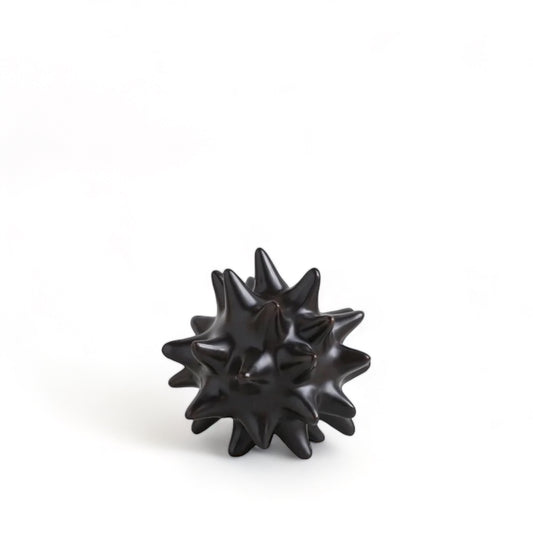 Black Ceramic Sea Urchin